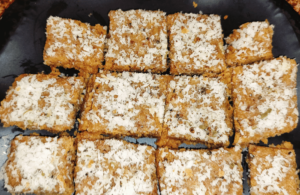 Chana Moong Dal Burfi Recipe